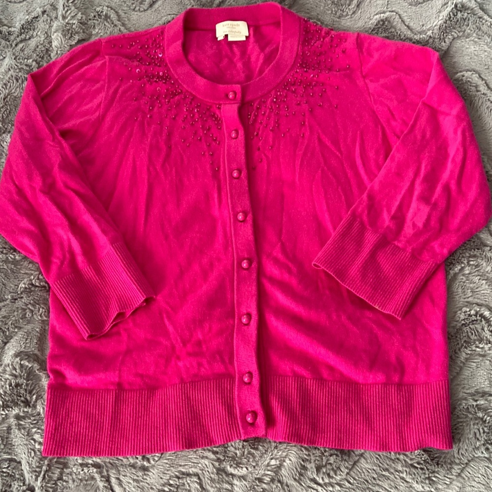 Kate Spade beaded cardigan